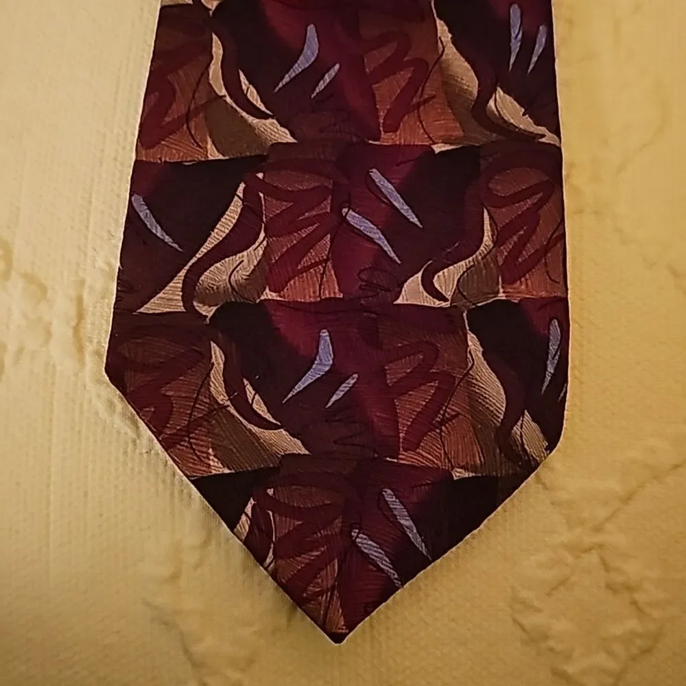 Men's J. Garcia Blue Mountain Tie, 100% Silk